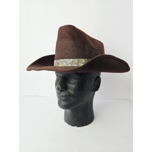 Vintage Rockmount Ranch Wear High Stepper 1700 Size 7 1/4 Wool Hat